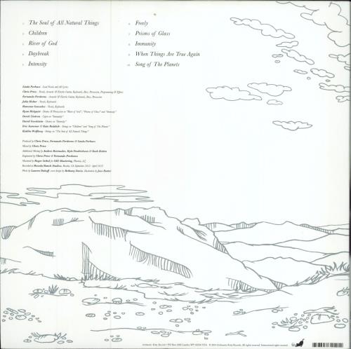 Linda Perhacs The Soul Of All Natural Things vinyl LP album (LP record) US LNPLPTH784965