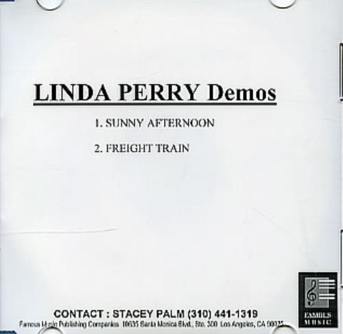 Linda Perry Demos CD-R acetate US LA2CRDE289448