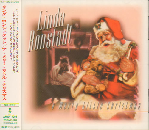 Linda Ronstadt A Merry Little Christmas - Sealed CD album (CDLP) Japanese LIRCDAM640055