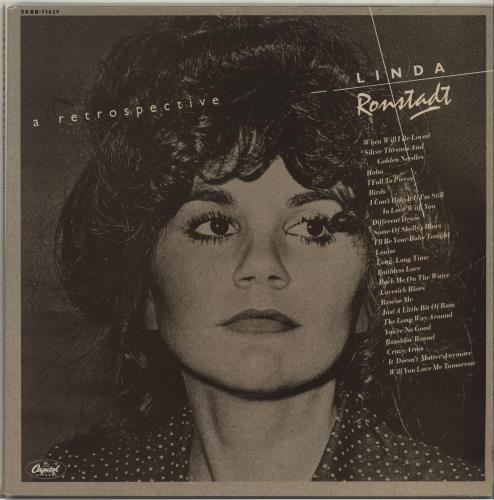 Linda Ronstadt A Retrospective 2-LP vinyl record set (Double LP Album) US LIR2LAR683223