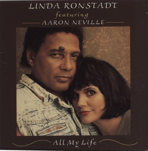 Linda Ronstadt All My Life 7" vinyl single (7 inch record / 45) UK LIR07AL106345