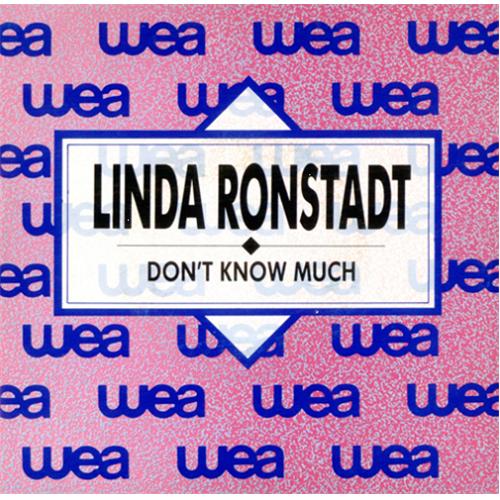Linda Ronstadt Don't Know Much 7" vinyl single (7 inch record / 45) Spanish LIR07DO415335
