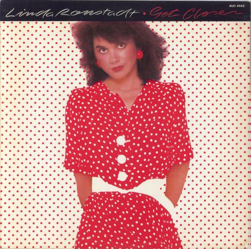 Linda Ronstadt Get Closer vinyl LP album (LP record) South African LIRLPGE800293