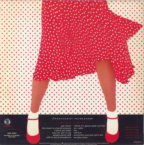 Linda Ronstadt Get Closer vinyl LP album (LP record) South African LIRLPGE800293