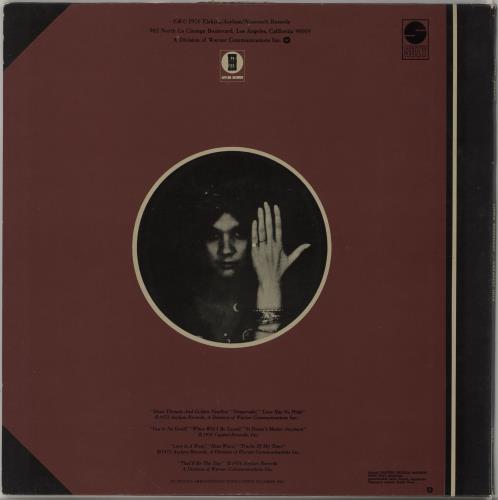 Linda Ronstadt Greatest Hits vinyl LP album (LP record) Yugoslavian LIRLPGR765355
