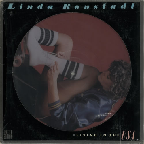 Linda Ronstadt Living In The USA - Sealed picture disc LP (vinyl picture disc album) US LIRPDLI345017