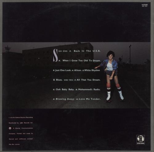 Linda Ronstadt Living In The USA vinyl LP album (LP record) UK LIRLPLI288384