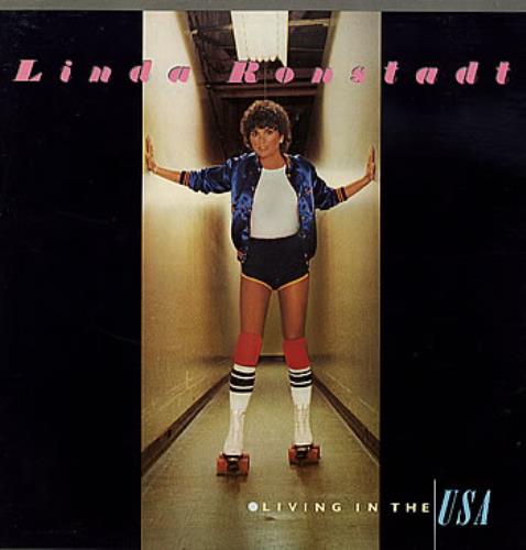 Linda Ronstadt Living In The USA vinyl LP album (LP record) German LIRLPLI348020