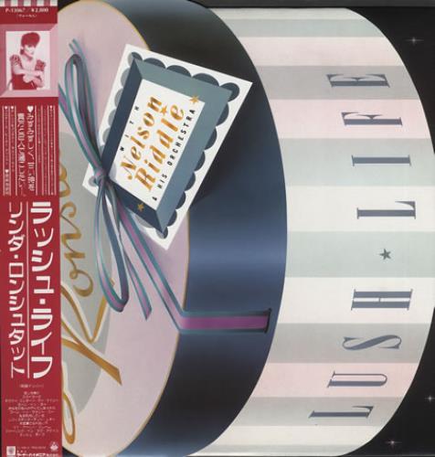 Linda Ronstadt Lush Life vinyl LP album (LP record) Japanese LIRLPLU369027