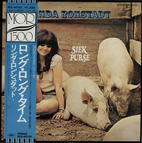 Linda Ronstadt Silk Purse vinyl LP album (LP record) Japanese LIRLPSI567972