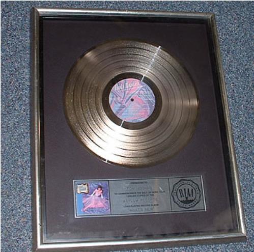 Linda Ronstadt What's New award disc US LIRAWWH276378