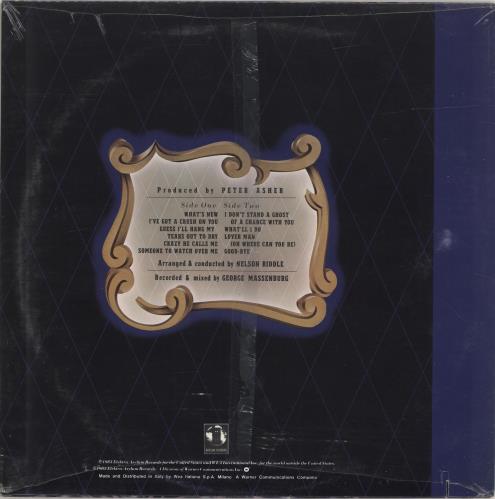 Linda Ronstadt What's New vinyl LP album (LP record) Italian LIRLPWH689285