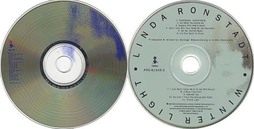 Linda Ronstadt Winter Light 2 CD album set (Double CD) US LIR2CWI371444