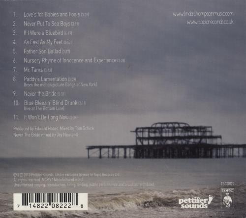 Linda Thompson Won't Be Long Now - Sealed CD album (CDLP) UK LTHCDWO870528
