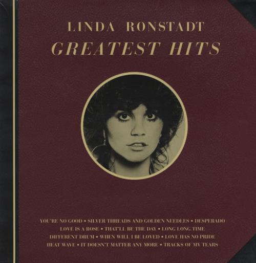 Linda Ronstadt Greatest Hits - DCC vinyl LP album (LP record) US LIRLPGR229005