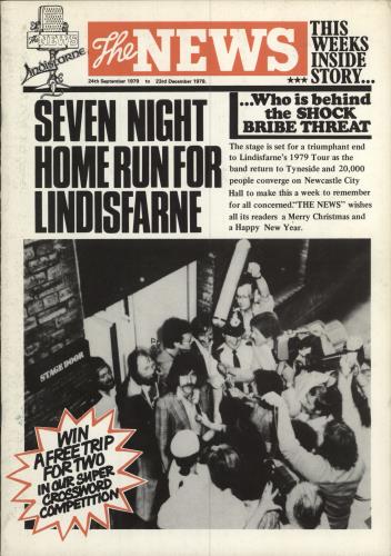 Lindisfarne 1979 Tour Programme tour programme UK LSFTRTO369555