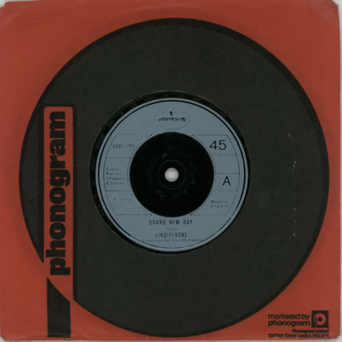 Lindisfarne Brand New Day 7" vinyl single (7 inch record / 45) UK LSF07BR584169