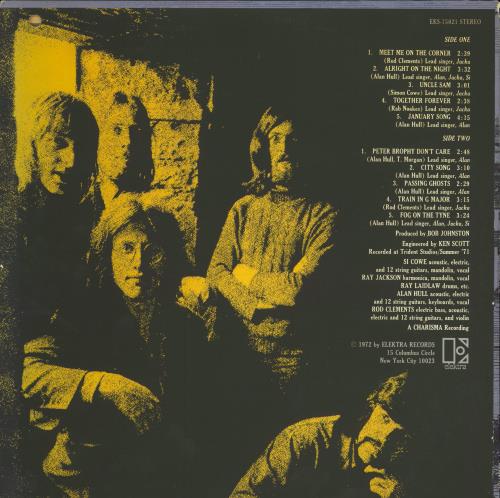 Lindisfarne Fog On The Tyne vinyl LP album (LP record) US LSFLPFO780729