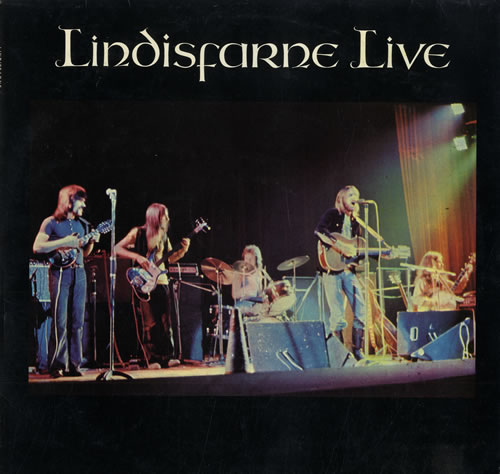 Lindisfarne Lindisfarne Live - Blue Label vinyl LP album (LP record) UK LSFLPLI503365