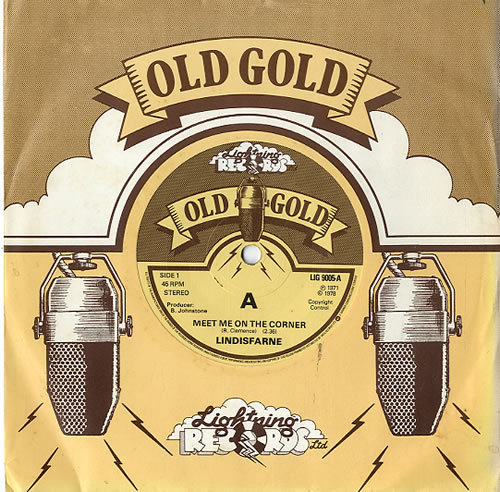 Lindisfarne Meet Me On The Corner 7" vinyl single (7 inch record / 45) UK LSF07ME610318