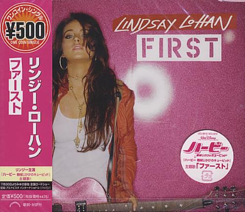 Lindsay Lohan First CD single (CD5 / 5") Japanese LAOC5FI376304