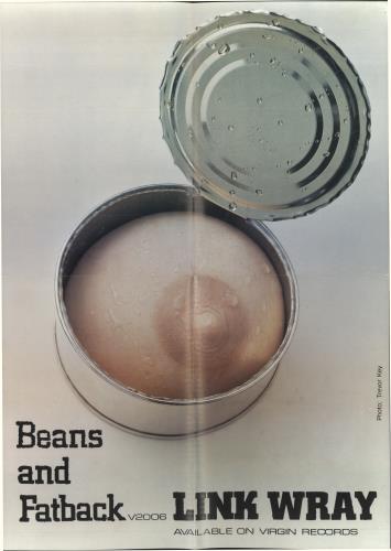 Link Wray Beans And Fatback - EX vinyl LP album (LP record) UK INKLPBE818721