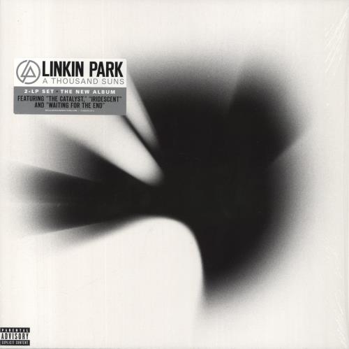 Linkin Park A Thousand Suns - stickered shrink 2-LP vinyl record set (Double LP Album) UK LKP2LAT835710