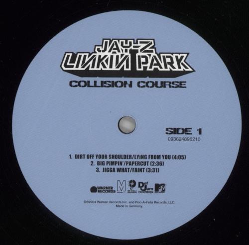 Linkin Park Collision Course vinyl LP album (LP record) US LKPLPCO878046