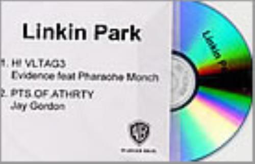 Linkin Park Hi Voltage/Points Of Authority CD-R acetate UK LKPCRHI219073