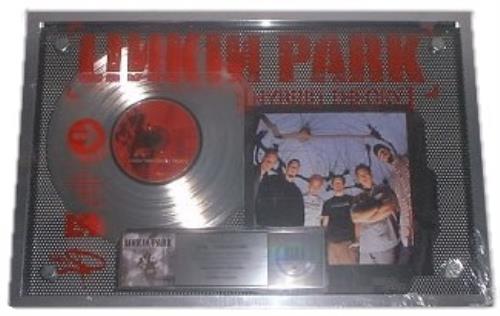 Linkin Park Hybrid Theory award disc US LKPAWHY191267