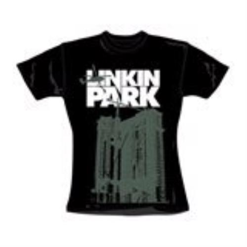 Linkin Park Industry - Girls Skinny Fit T-Shirt - Small t-shirt UK LKPTSIN400422