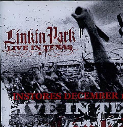 Linkin Park Live In Texas CD-R acetate Australian LKPCRLI309915