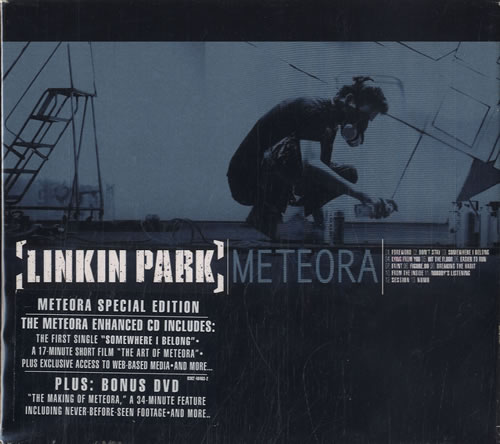 Linkin Park Meteora 2-disc CD/DVD set German LKP2DME587523