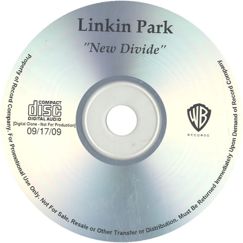 Linkin Park New Divide CD-R acetate US LKPCRNE489464