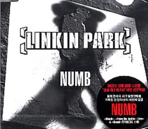 Linkin Park Numb CD single (CD5 / 5") Korean LKPC5NU265587