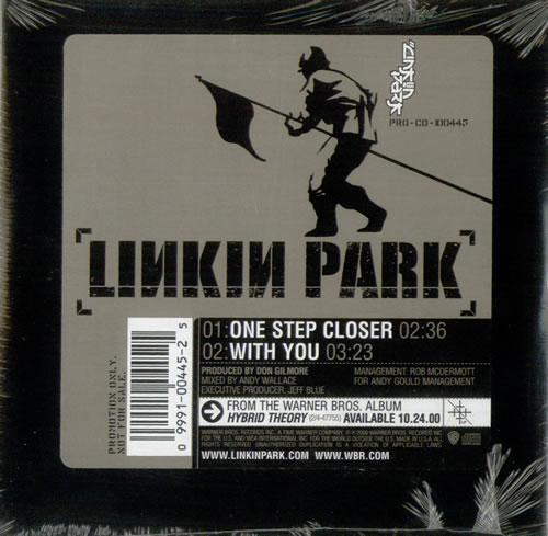 Linkin Park One Step Closer CD single (CD5 / 5") US LKPC5ON191465