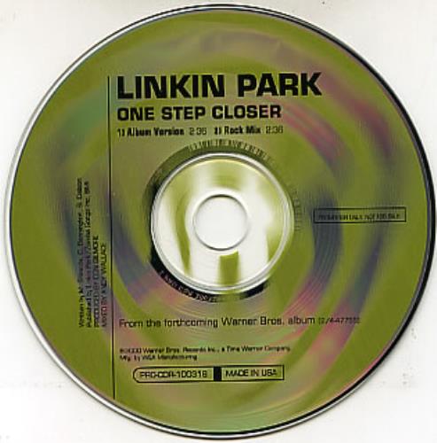 Linkin Park One Step Closer CD single (CD5 / 5") US LKPC5ON200051