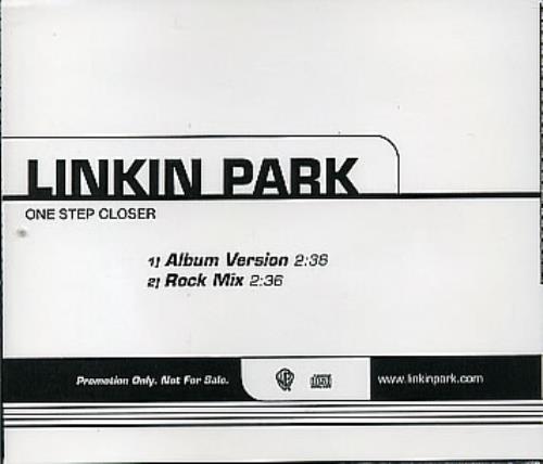 Linkin Park One Step Closer CD single (CD5 / 5") US LKPC5ON200051