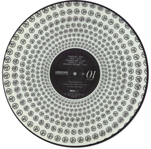 Linkin Park Papercuts - Zoetrope picture disc LP (vinyl picture disc album) UK LKPPDPA869032