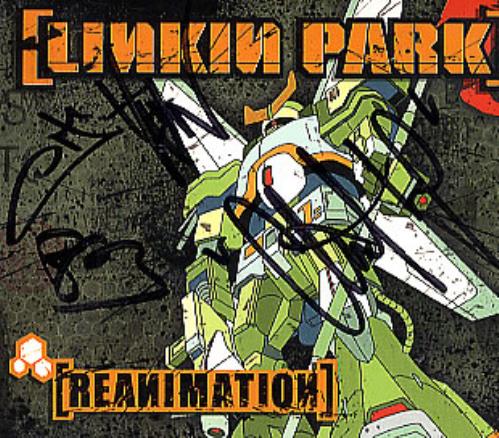 Linkin Park Reanimation - AUTOGRAPHED CD album (CDLP) US LKPCDRE297596