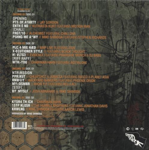 Linkin Park Reanimation - Sealed 2-LP vinyl record set (Double LP Album) UK LKP2LRE869030