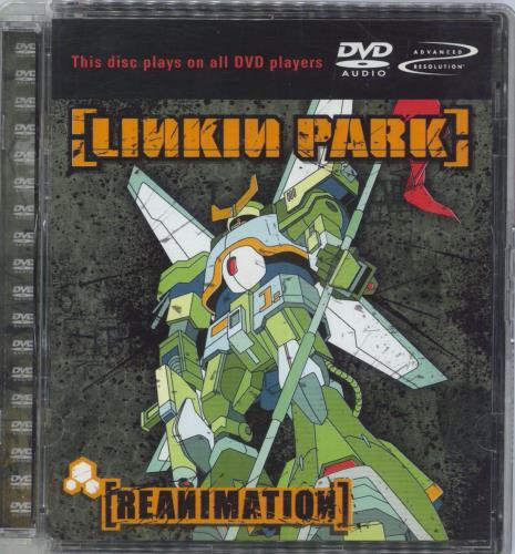 Linkin Park Reanimation DVD-Audio disc UK LKPADRE249063