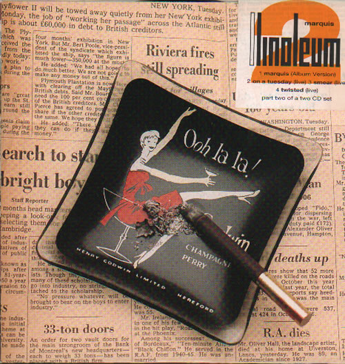 Linoleum Marquis 2-CD single set (Double CD single) UK LFQ2SMA635894