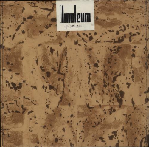 Linoleum Smear - Linoleum sleeve - Sealed 7" vinyl single (7 inch record / 45) UK LFQ07SM548374