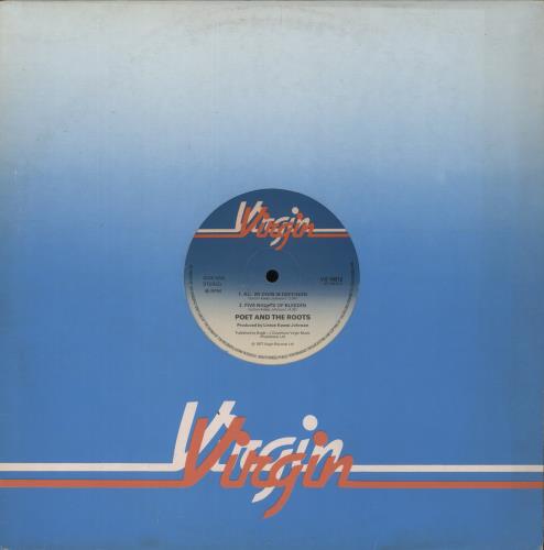 Linton Kwesi Johnson All Wi Doin Is Defendin - EX 12" vinyl single (12 inch record / Maxi-single) UK LKJ12AL866283