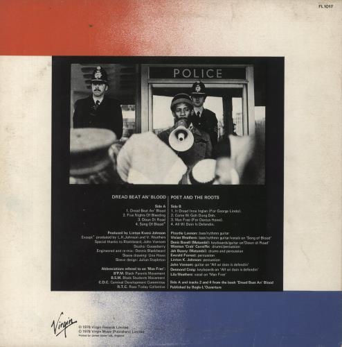 Linton Kwesi Johnson Dread Beat An' Blood / Poet And The Roots - yellow label vinyl LP album (LP record) UK LKJLPDR392372