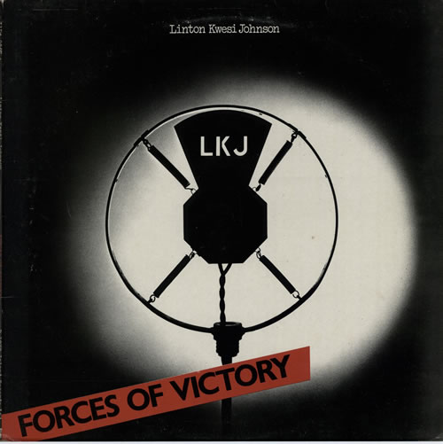 Linton Kwesi Johnson Forces Of Victory vinyl LP album (LP record) UK LKJLPFO578397