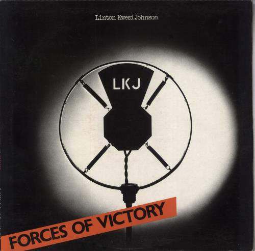 Linton Kwesi Johnson Forces Of Victory vinyl LP album (LP record) UK LKJLPFO830412