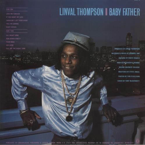 Linval Thompson Baby Father vinyl LP album (LP record) UK LP2LPBA824587