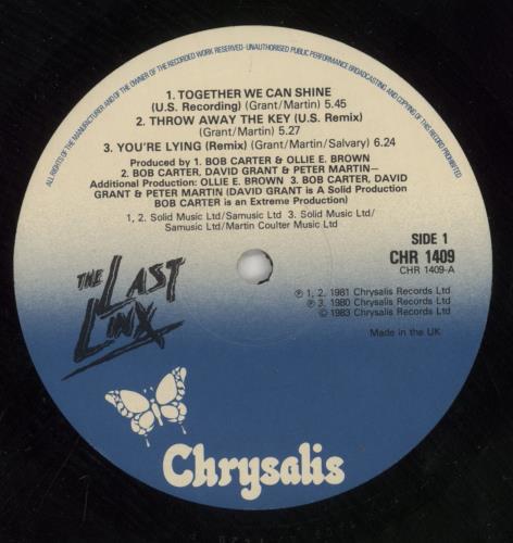 Linx The Last Linx vinyl LP album (LP record) UK LA9LPTH670506